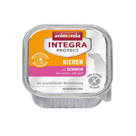 Корм вологий ветеринарний для собак Integra Protect Renal with Pork моно свинина, при хворобах нирок, 150 г