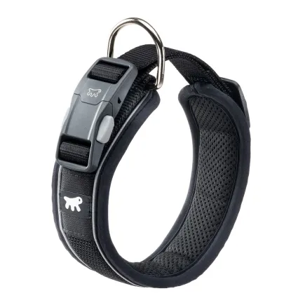 Ferplast GENIUS C25/55 BLACK COLLAR нейлоновий нашийник для тварин чорний