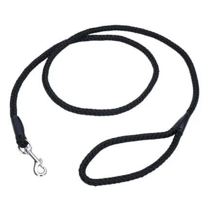 Coastal Rope Dog Leash КОСТАЛ круглий повідець для собак Чорний