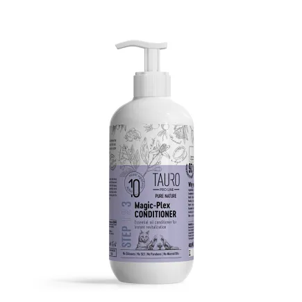 Tauro Pro Line Pure Nature Magic-Plex Conditioner Кондиціонер для відновлення шерсті собак і котів, 400 мл