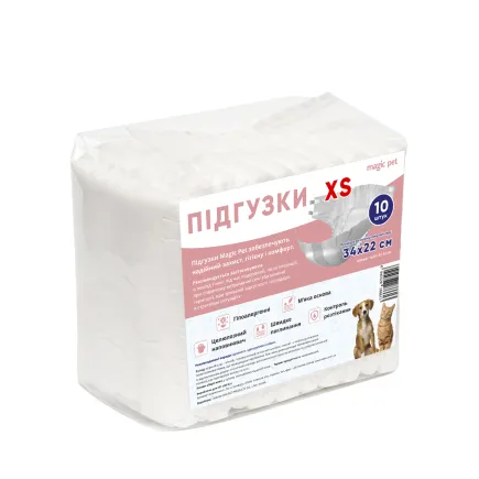 Підгузки для собак (сук) XS (34/22) 10шт