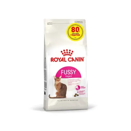 Корм для котів ROYAL CANIN EXIGENT FUSSY з вибагливим апетитом 0,32кг + 80г