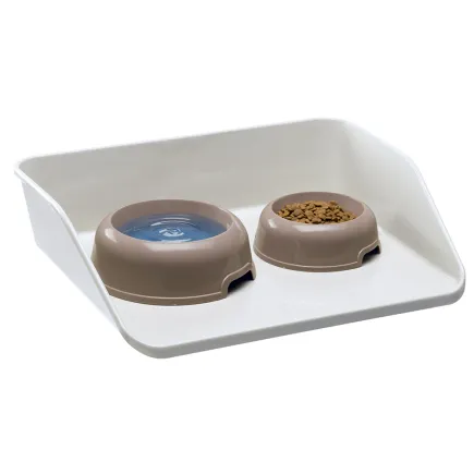 Ferplast LINDO JUMBO TRAY & BOWLS Лоток з мисками для собак