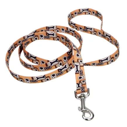 Coastal Pet Attire Styles КОСТАЛ СТАЙЛС повідець для собак, 2.5смХ1.2м Помаранчева кістка