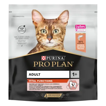 Сухий корм PRO PLAN Adult 1+ Vital Functions для дорослих котів з лососем 400 г