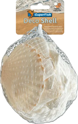 Декоративні мушлі SF DECO SHELL SCALLOP WHITE 200 GRAM (A4080420)