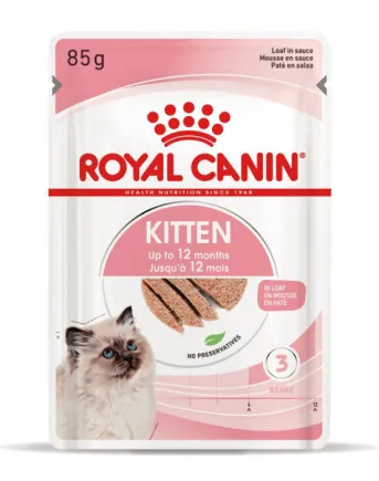Вологий корм Royal Canin KITTEN LOAF для кошенят всіх порід 85 г