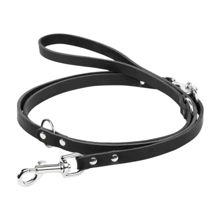 Повідець-перестібка "CoLLaR" (ширина 14мм, довжина 122,142,183см) чорний