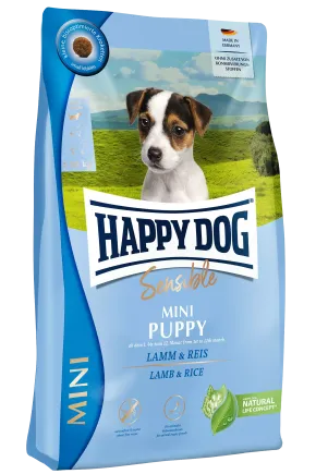 Сухий корм HD Sensible Mini Puppy 4kg для цуценят дрібних порід вагою до 10 кг від 1 до 12 місяців з бараниною та рисом