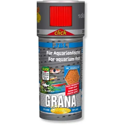 JBL (ДжБЛ) Grana Krill корм для риб, 250 мл, преміум з дозатором.