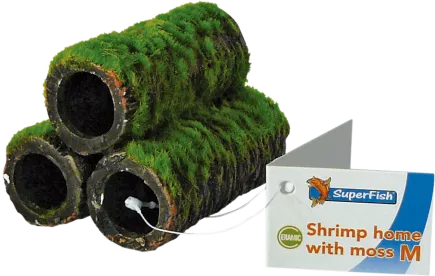 Декорація для акваріума SF SHRIMP HOME WITH MOSS M (A4040485)