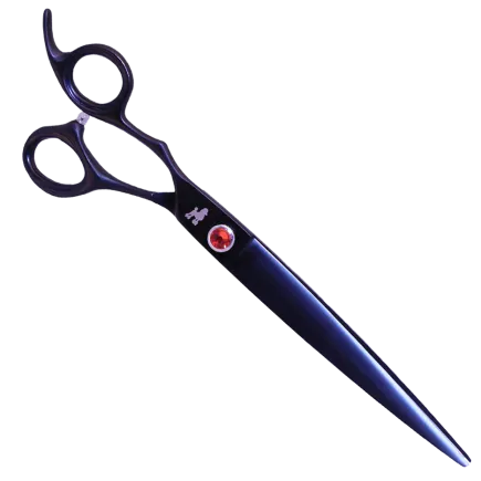 Ножиці грумерські Dezynadog Ignis 8 Straight Lefty Scissor прямі для стрижки собак для шульги