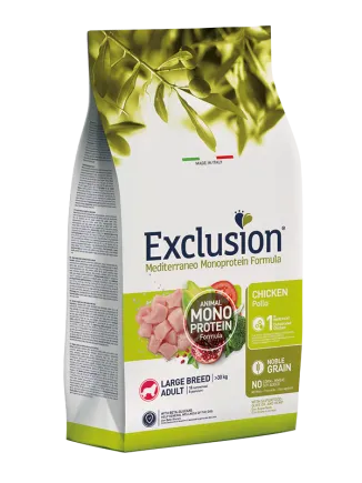 Exclusion Adult Chicken Large Breed корм для дорослих собак великих порід з куркою 12 кг