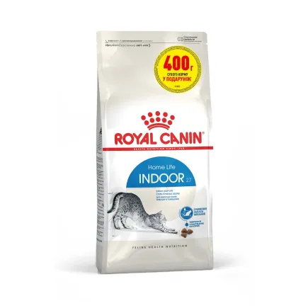 Сухий корм Royal Canin INDOOR для котів всіх порід 1.6кг+400г