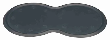 Килимок Trixie під миски для собак, гумовий, 45х25 см (сірий)