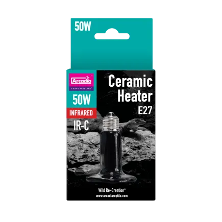 ARCADIA CERAMIC HEATER BULB 50 WATT (R2100090) лампа нагріву для рептилій