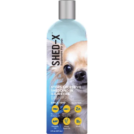 SynergyLabs Shed-X Dog СИНЕРДЖІ ЛАБС ШЕД-ІКС ДОГ добавка для шерсті собак 0,237 л