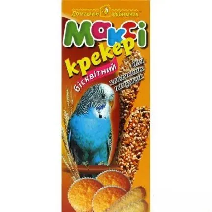 Максі Крекер д/хвилястих папуг Бісквіт, 140г