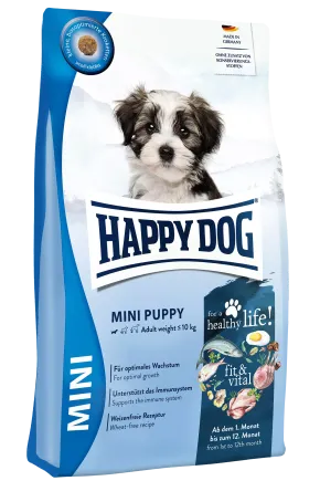 Сухий корм HD fit & vital Mini Puppy 4kg для цуценят дрібних порід вагою до 10 кг від 1 до 12 місяців
