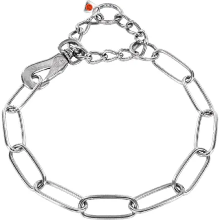 Sprenger Long Link широка ланка нашийник для собак, 4мм 4 мм, 80 см