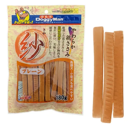 DoggyMan Soft Chicken Strip Original ДОГГІМЕН КУРЯЧІ ПАЛИЧКИ ОРІДЖИНАЛ ласощі для собак 0,18 кг