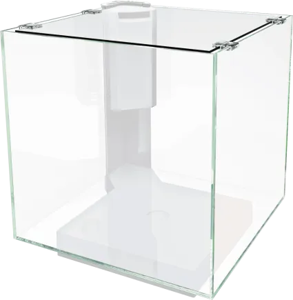 Акваріум скляний з підставкою білий SF QUBIQ 15 WHITE EMPTY TANK + BASE (A4050739)