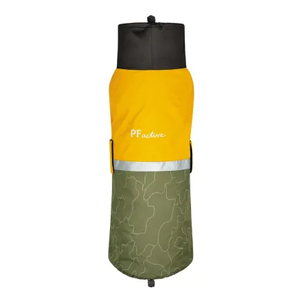 Попона Pet Fashion «Roy» для собак, розмір 3XL, хакі-гірчиця