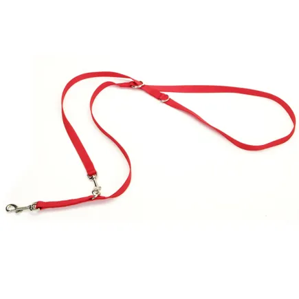 Coastal Multi-Function Dog Leash КОСТАЛ ПЕРЕСТІБКА універсальний повідець для собак Червоний