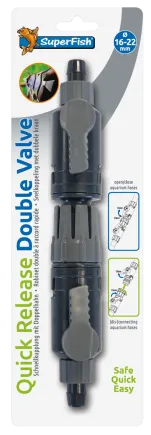 Подвійний швидкознімний клапан SF QUICK RELEASE DOUBLE VALVE 16/22 MM (A8060135)