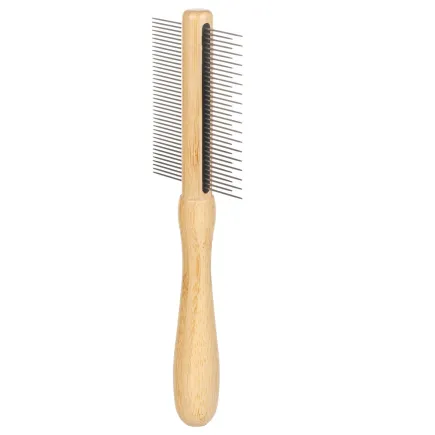 Flamingo 523068 Гребінець BAMBOO двосторонній для собак,