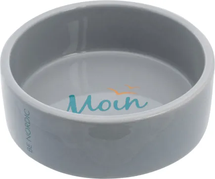 Миска Trixie Be Nordic для котів, керамічна, 12 см, 300 мл (сіра)