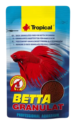Сухий корм Tropical Betta Granulat для півників, 10 г (гранули)
