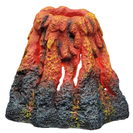 Прикраси для акваріума SF DECO LED VOLCANO (A4021235)