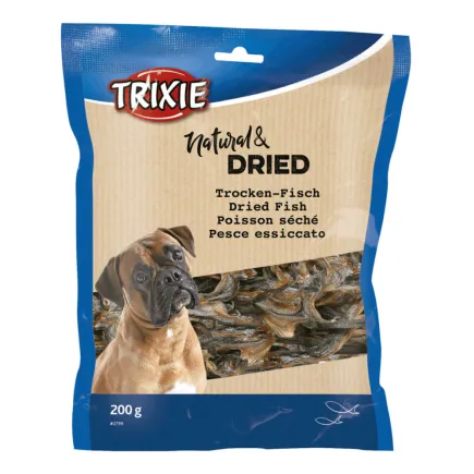 Ласощі Trixie Sprats dried fish for dogs для собак Шпроти в'ялена риба для собак 200 г