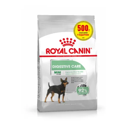 Сухий корм Royal Canin MINI DIGESTIVE CARE для дорослих собак всіх порід 2.5кг+500г