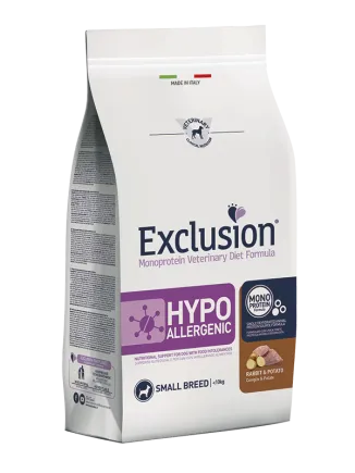 Exclusion Hypoallergenic Small Breed з кроликом для собак малих порід з харчовою алергією 2 кг