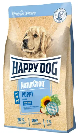 Сухий корм Happy Dog Naturcroq Puppy для цуценят з 4 тиж. - 6 міс. всіх порід, 15 кг,60514