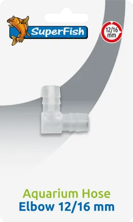 Кутник SF AQUARIUM HOSE ELBOW 12/16 MM (A8060185)