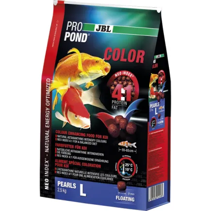 JBL (ДжБЛ) ProPond Color корм пластівці для всіх видів ставкової риби L, 2.5кг.
