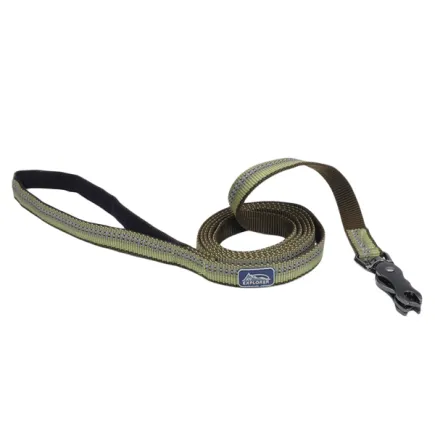 Coastal K9 Explorer Leash КОСТАЛ К9 ЕКСПЛОРЕР світловідбивний повідець для собак, 1.6смХ1.8м Папороть