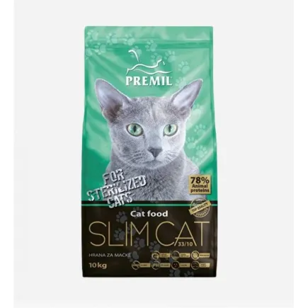 Premil Slim Cat для стерилізованих та малорухомих кішок 400 г