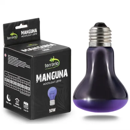 Нічна лампа з підігрівом Terrario Manguna Moonlight Lamp 50W (TR-MANGUNA-50W)