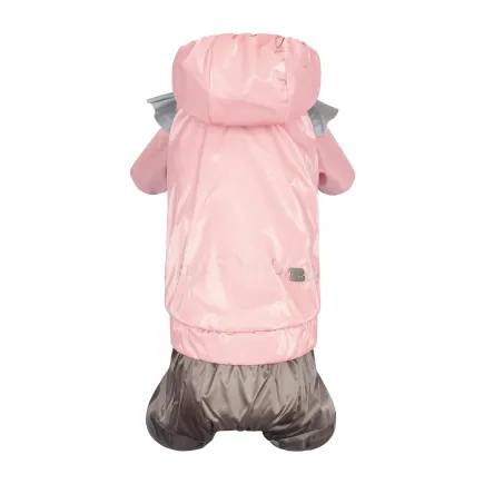 Дощовик Pet Fashion «Ariel» для дівчинки, розмір XS, рожевий