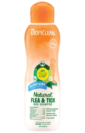Шампунь Flea & Tick "Заспокійливий" від бліх і кліщів, для собак, 592 мл
