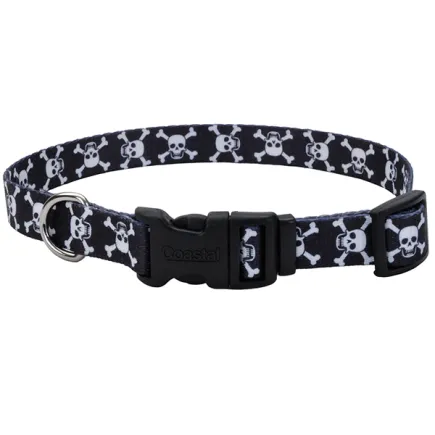 Coastal Pet Attire Styles КОСТАЛ СТАЙЛС нашийник для собак, 2х35-50см Череп