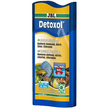 JBL Detoxol препарат для швидкої нейтралізації токсинів в акваріумній воді, 250 мл (25157)