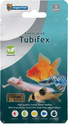 Сублімований корм для риб SF FREEZE DRIED TUBIFEX 5 GRAM (A3040025)