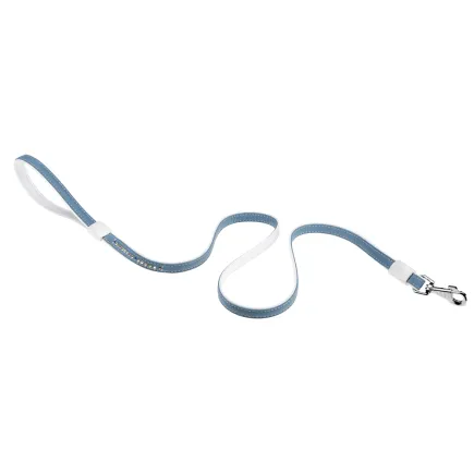 Ferplast LUX G15/120 WHITE-TURQ Повідець, екошкіра