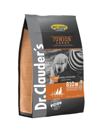 Сухий корм для цуценят великих та гіганських порід Dr.Clauder’s Best Choice Junior Large 4 кг