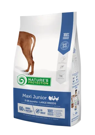 Сухий корм для цуценят великих порід Maxi Junior Large Breeds 4кг